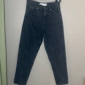 Bershka Charcoal Denim Jeans